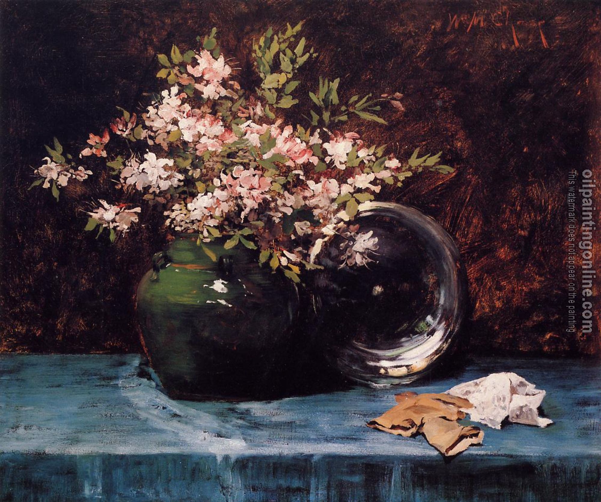 Chase, William Merritt - Azaleas